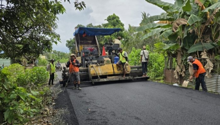 10 Bulan Pemerintah Bassam Kasuba, Halmahera Selatan Punya 21 Infaktruktur Jalan.