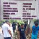 Kades Ranga Ranga Bangun Pagar Desa, Anggaran Rp 400 Juta Lebih.