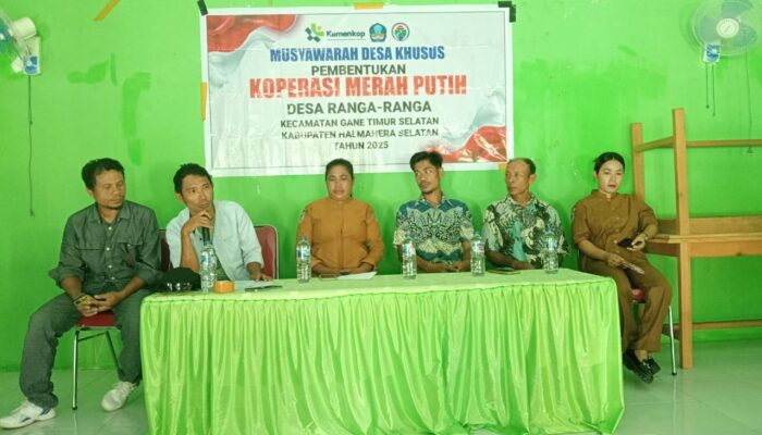 Koperasi Desa Mera Puti Resmi Terbentuk Di Desa Ranga Ranga.