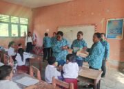 Bunda PAUD Desa Air Mangga Sapa Siswa SD, Dorong Pemenuhan Gizi Anak
