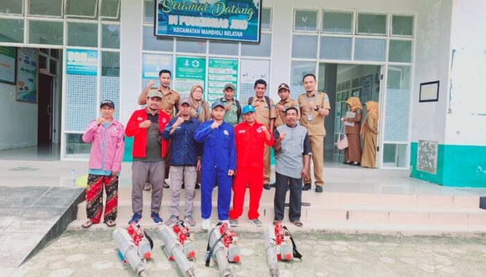 Cegah Malaria dan DBD, PKM Jiko Bersama Malaria Center Gelar Fogging