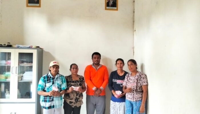 Pemdes Jibubu Salurkan Bantuan untuk Kalfari Pante Kosta Immanuel