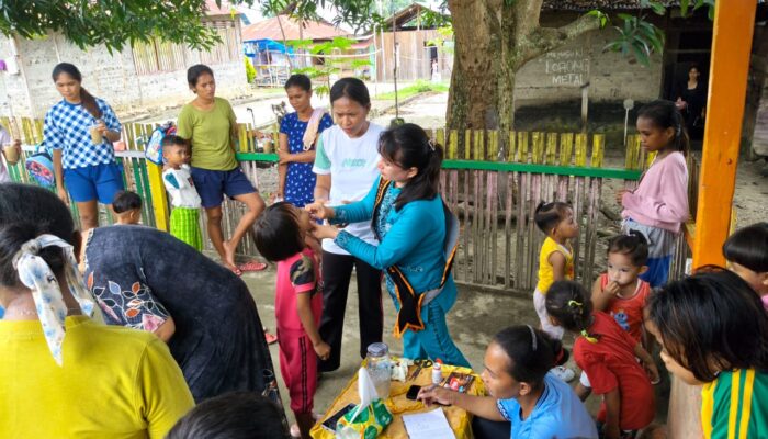 PAUD Desa Tawa Dapat Perhatian Gizi dari Bunda PAUD