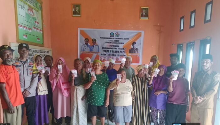 15 KK di Desa Jibubu Terima BLT, Penyaluran Capai 100 Persen