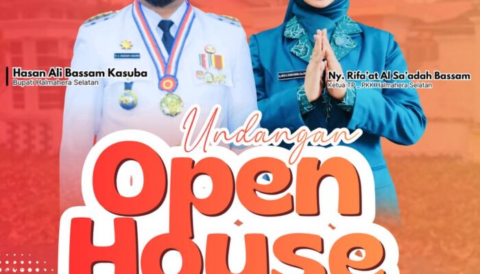 Bupati Bassam Undang Warga Halmahera Selatan Untuk Open House Tahun Baru 2026
