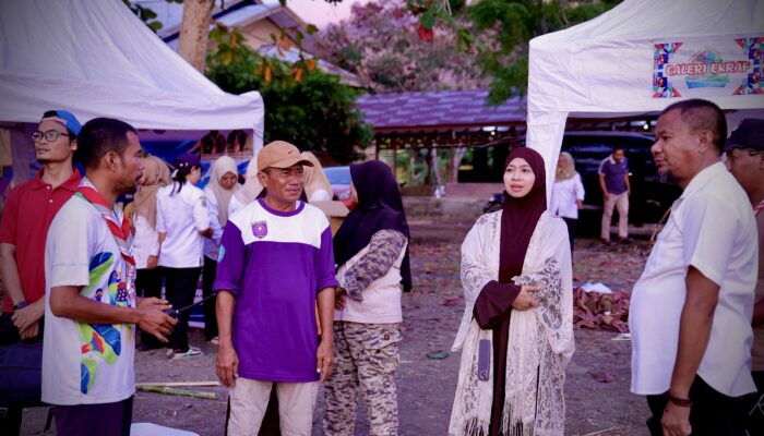 Ketua Kwarcab Halsel Tinjau Langsung Kesiapan Jambore Cabang 2026 di Bumi Perkemahan Oma Moi