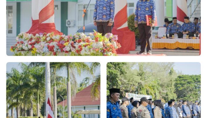 Sekda Halsel Pimpin Upacara Hari Disiplin, Tekankan ASN Perkuat Integritas dan Kinerja