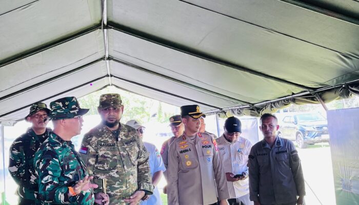 Bupati Bassam Buka TMMD Ke-126 Di Gane Timur, 16 Titik Pembangunan Siap Di Kerjakan