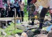 Kadis Perkim Halsel Ir. Ikbal Mustafa, ST., MT. Letakkan Batu Pertama RTLH TMMD Ke-128 di Mafa