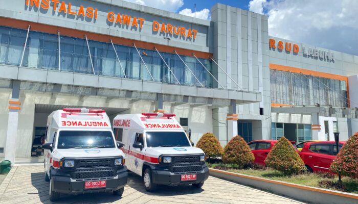RSUD Labuha Tambah Dua Unit Ambulans Baru untuk Tingkatkan Pelayanan Kesehatan