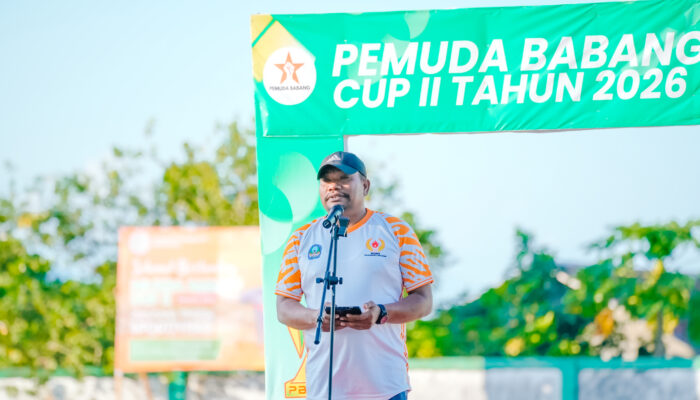 Waka KONI Halmahera Selatan Apresiasi Semangat Pemuda Babang Gelar Turnamen Sepak Bola di Tengah Efisiensi Anggaran