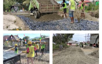 Pembangunan Jalan Obi Mulai Di Kerjakan