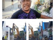 Demi Jalan Impian, Warga Guruapin Rela Bongkar Teras Rumah