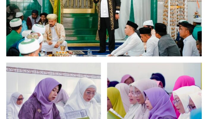 Pemda Hal-Sel Gelar Maulid Nabi di Masjid Kesultanan Bacan, Bupati Bassam Ajak Generasi Muda Teladani Rasulullah