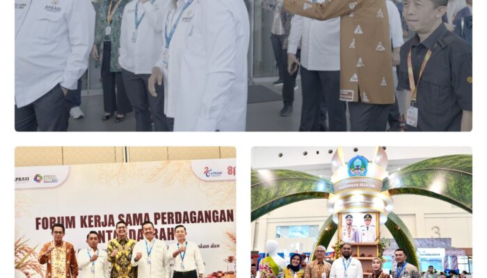 Bupati dan Wakil Bupati Hal-Sel Hadiri Pembukaan APKASI Expo 2026 di Tangerang