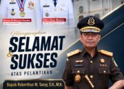 Bupati Bassam Sampaikan Selamat atas Amanah Baru Robertus M. Tacoy Sebagai Kepala Kajati Maluku Utara