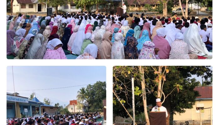 Ratusan Santri dan Pelajar di Kupal Gelar Shalat Istisqa
