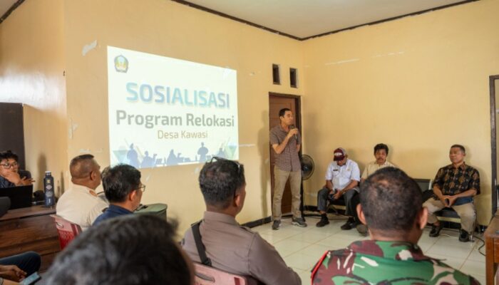 Tim Relokasi Kawasi Gelar Sosialisasi Terbuka, Warga Diajak  Berdialog