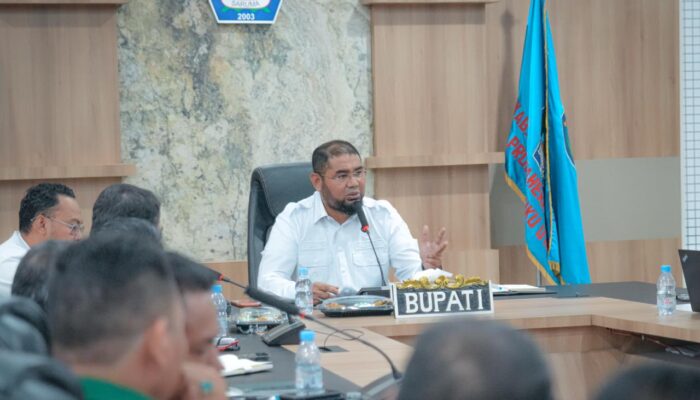 Pesan Bupati Bassam Untuk Tenaga Medis: Layani Pasien Dengan Cepat, Sambut Dengan Senyuman